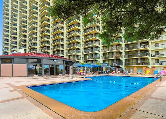 Fabulous With Balcony Pools Gym Game Tennis & Ac Holiday home Ocean City