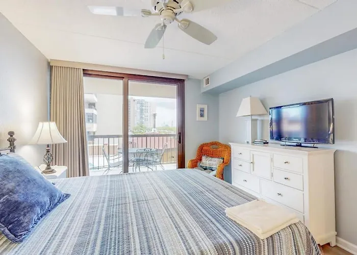 Fabulous With Balcony Pools Gym Game Tennis & Ac * Ocean City